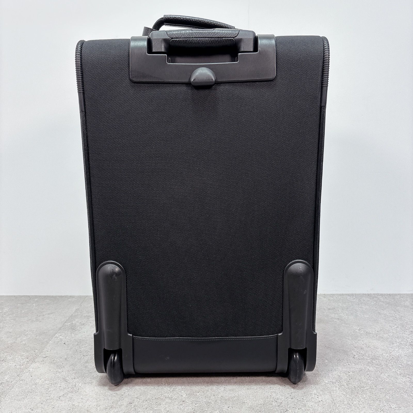 美品！ LONGCHAMP ロンシャン スーツケース 布製 持ち手レザー 機内