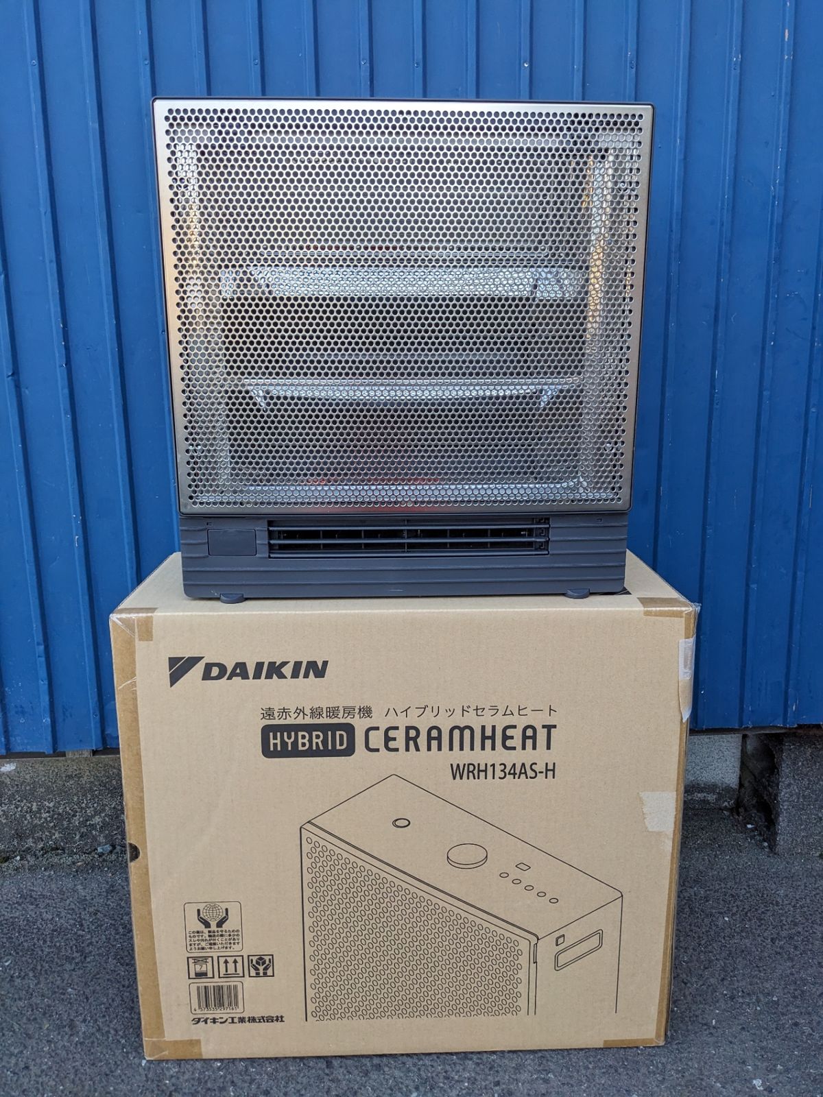 美品◎DAIKIN ハイブリッドセラムヒート WRH134AS-H 遠赤外線 2023年製