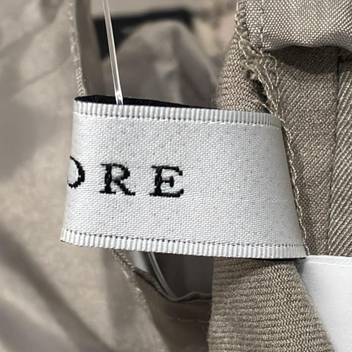  ADORE アドーア パンツ サイズ36 S レディース ハイブリッドツイルパンツ 531 4230124 ベージュ 黒 フルレングス その他 パンツ