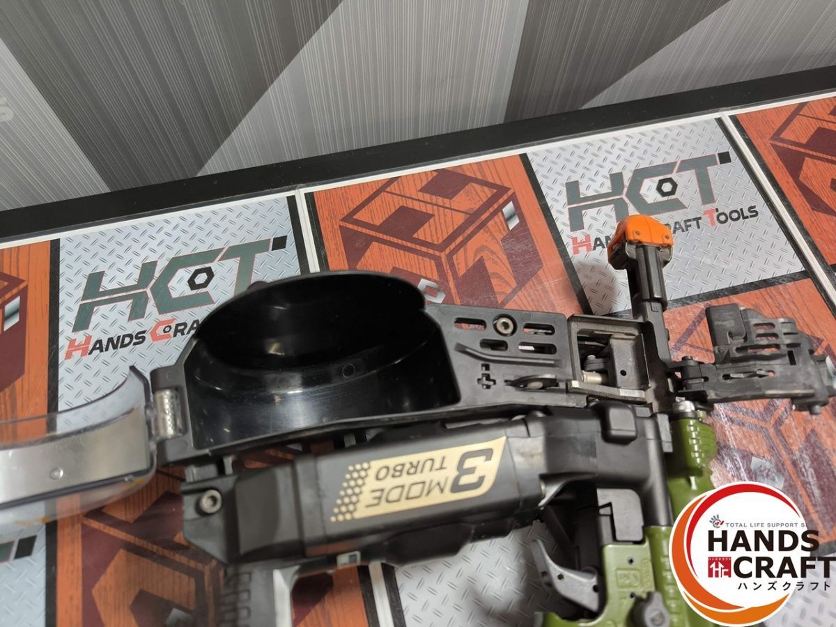  ▲ マックス MAX HV-R 41 G 5 高圧ねじ打機 本体のみ 色 ミリタリーグリーン ハンズ 釘打機 エアーツール