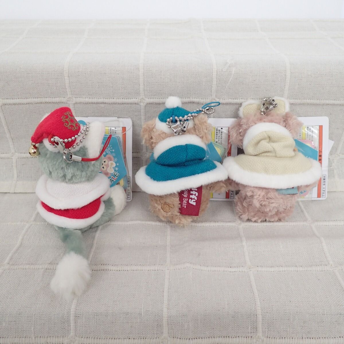 ダッフィー/シェリーメイ/ジェラトーニ ぬいぐるみストラップ