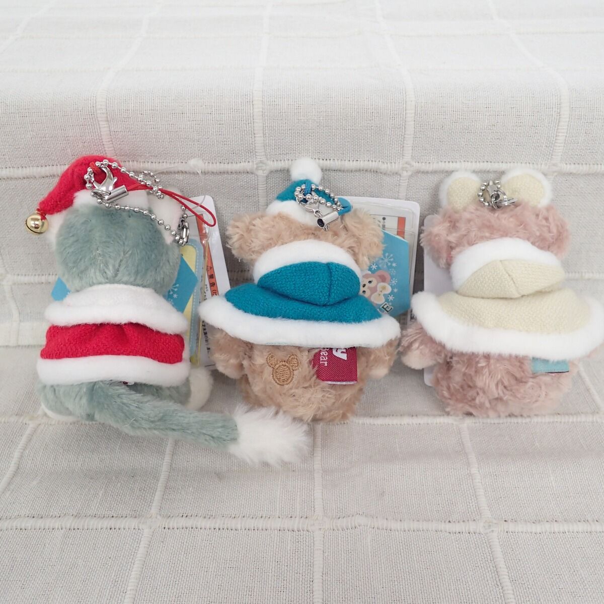 ダッフィー/シェリーメイ/ジェラトーニ ぬいぐるみストラップ