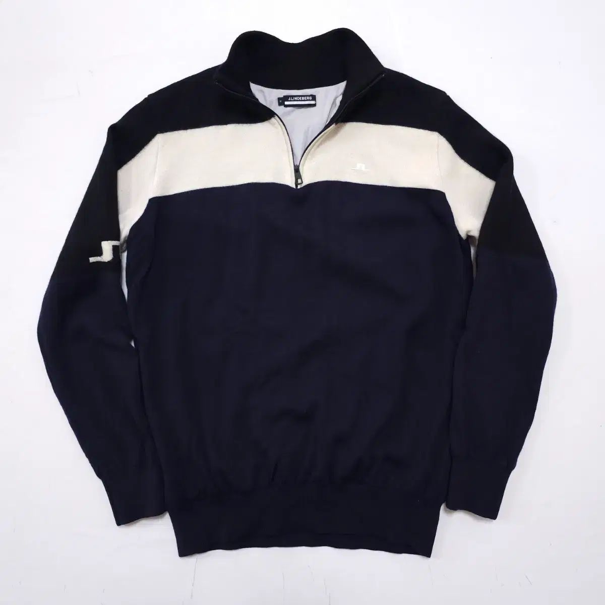 J.LINDEBERG J.リンドバーグ ハーフジップ 防風 ニット