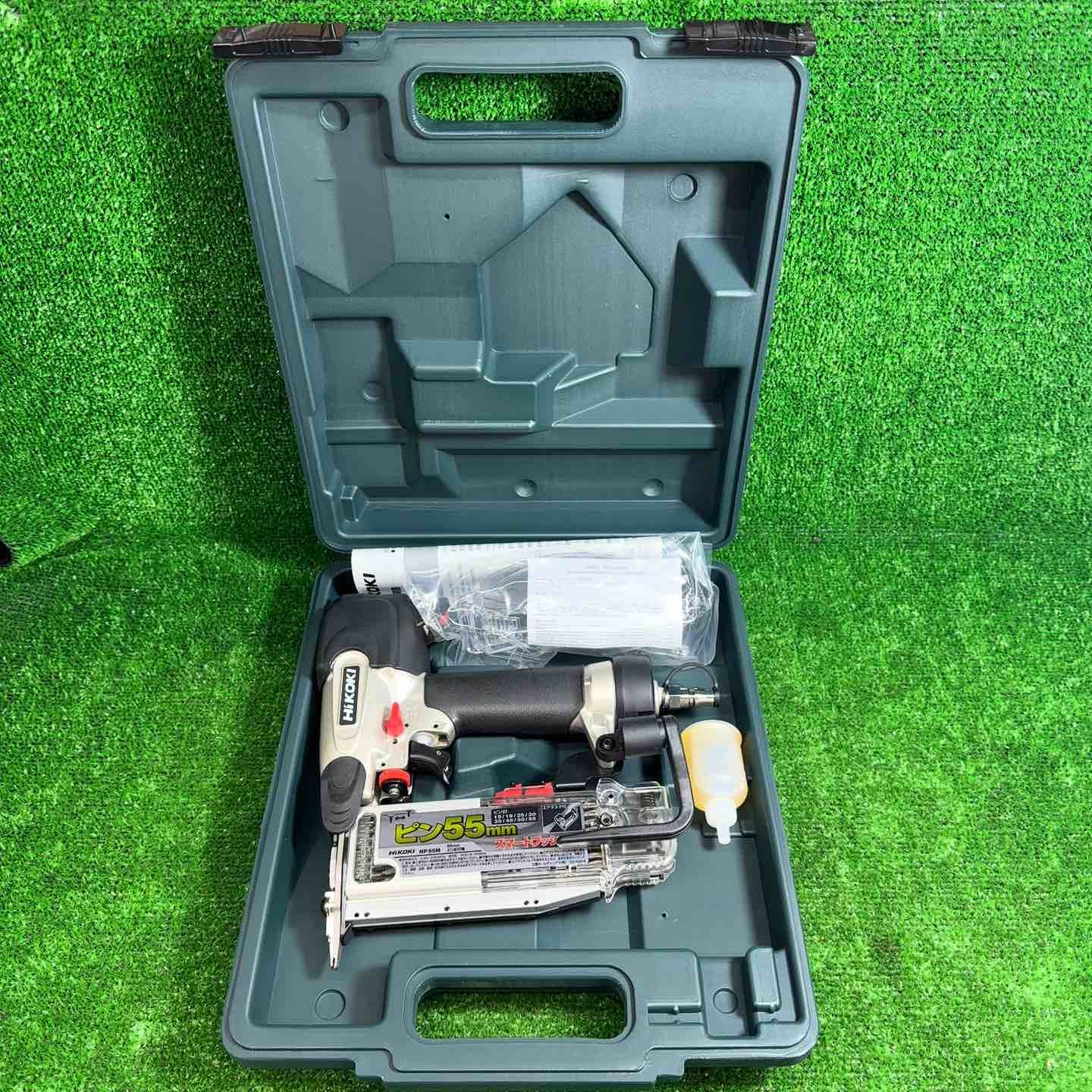 ♥品 ハイコーキ HIKOKI 旧 日立工機 常圧ピンネイラ NP 55 M