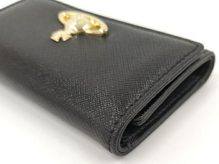 Vivienne Westwood 4連 キーケース レザー ブラック