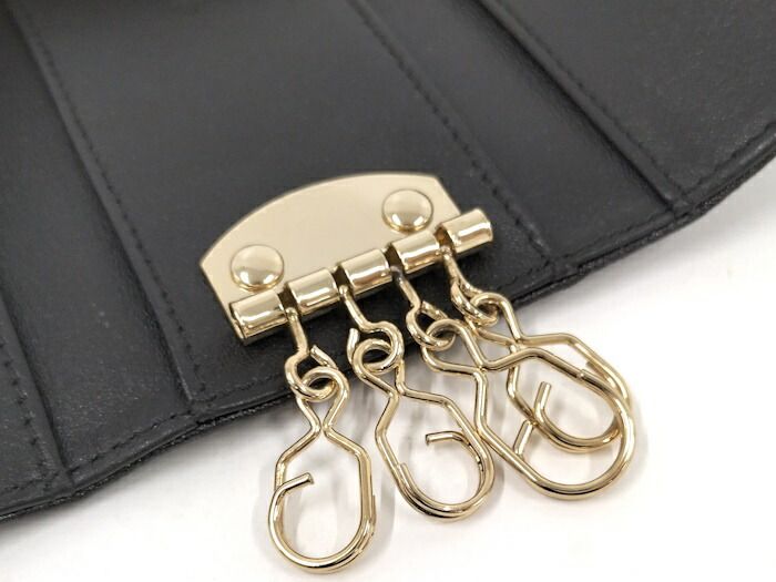 Vivienne Westwood 4連 キーケース レザー ブラック