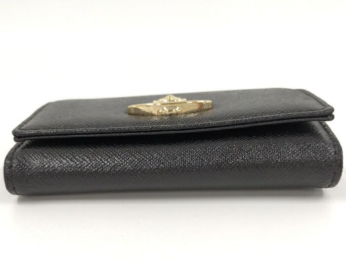 Vivienne Westwood 4連 キーケース レザー ブラック