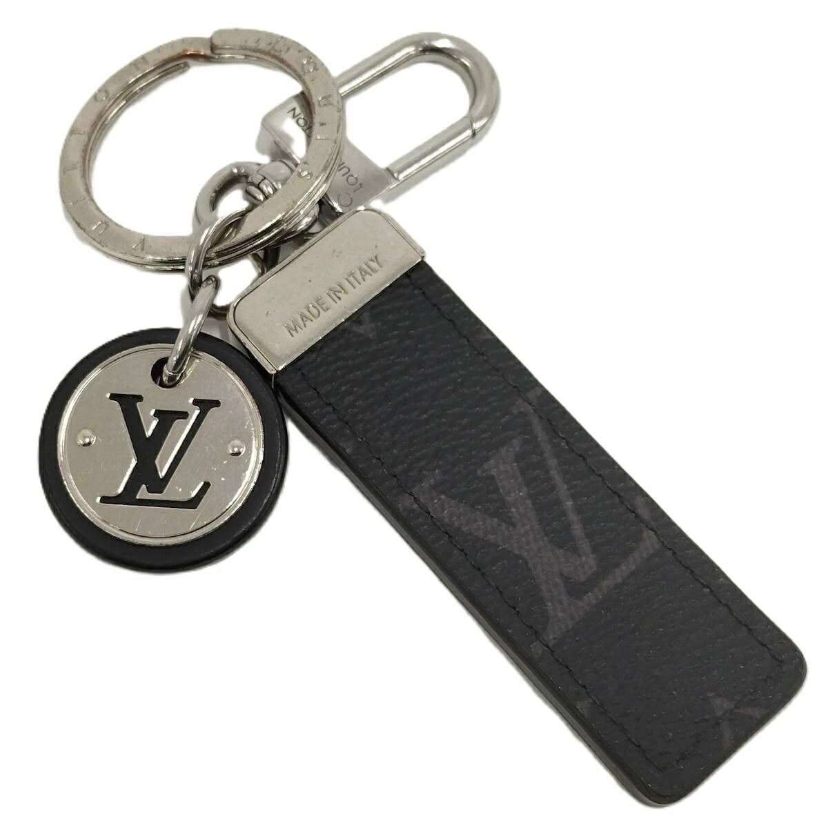 LOUIS VUITTON ポルトクレネオ LVクラブ キーリング モノグラム エクリプス M 80237