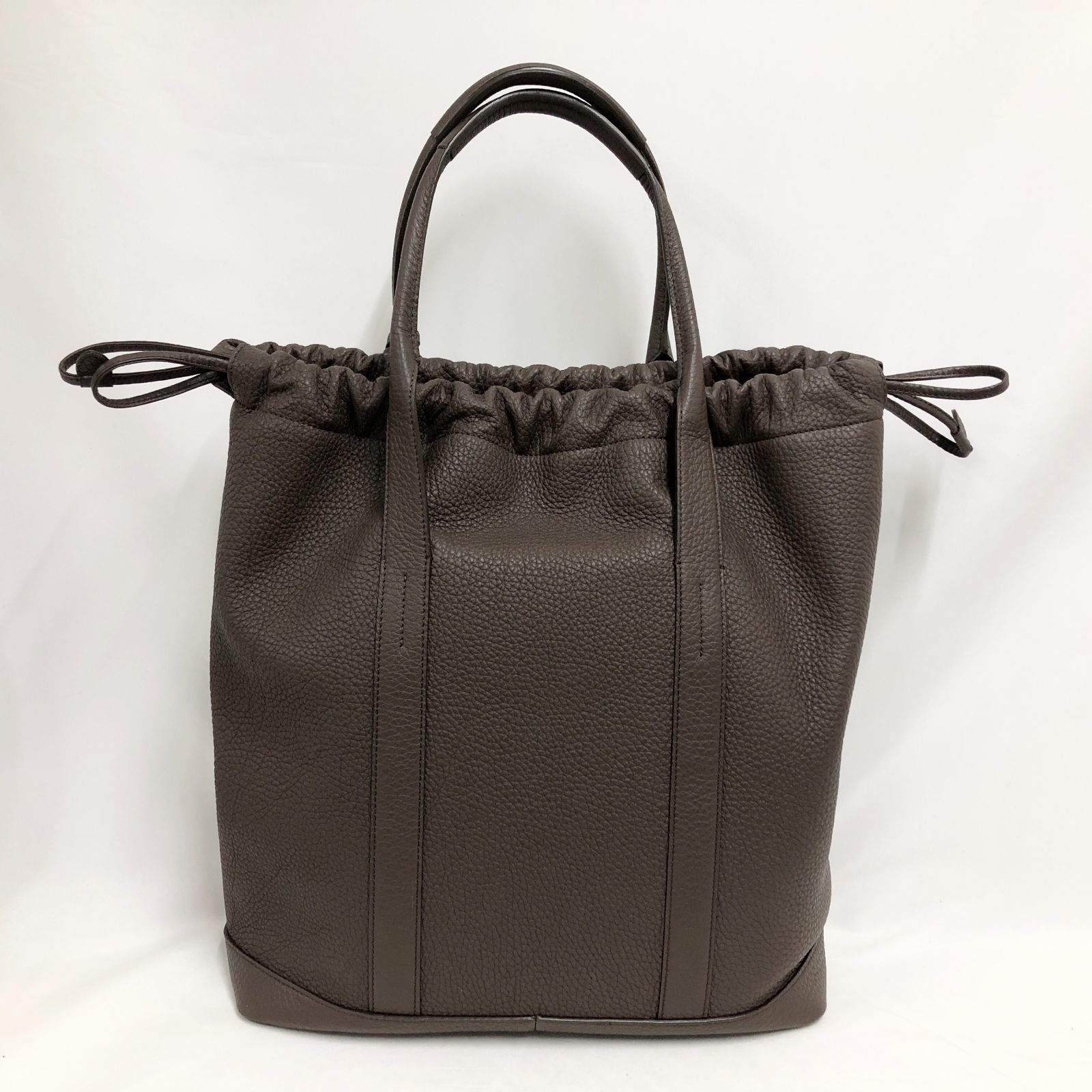新品未使用 ACATE (アカーテ) BAMBINO トートバッグ ダークブラウン 