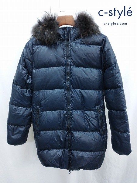 I963 [秋冬物][人気] DUVETICA デュベティカ ダウンコート 42 ネイビー