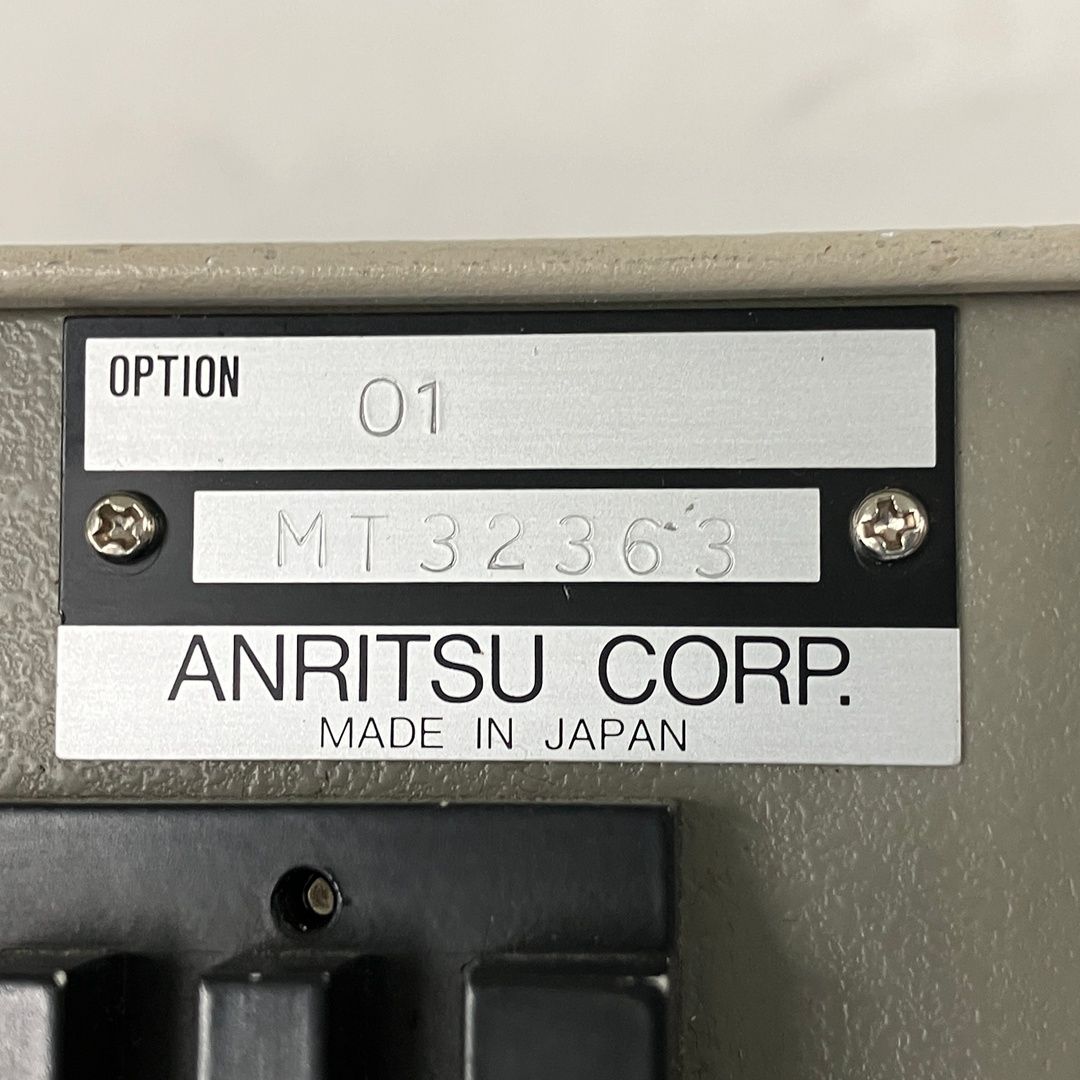  アンリツ ML 521 B メジャリングレシーバ 受信機 その他 計測 検査