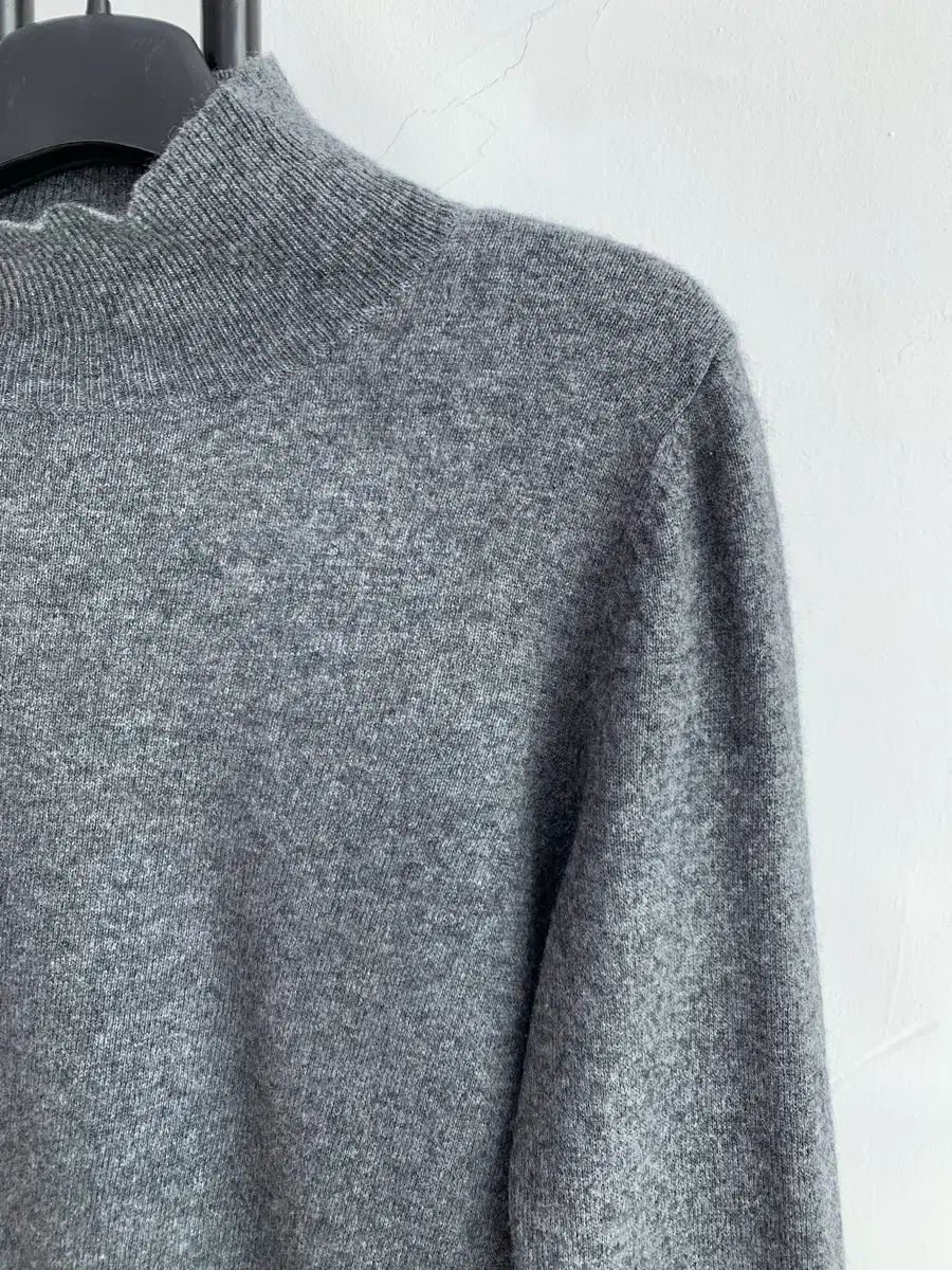  アルベルタ フェレッティ フリル レイヤード グレー ラナウール ニット 長袖 ニット セーター