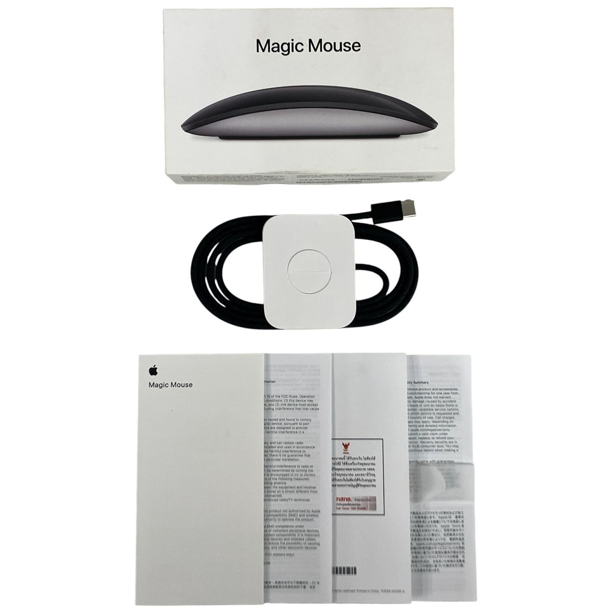 Apple アップル MXK63ZA/A A3204 Magic Mouse マジックマウス PC周辺