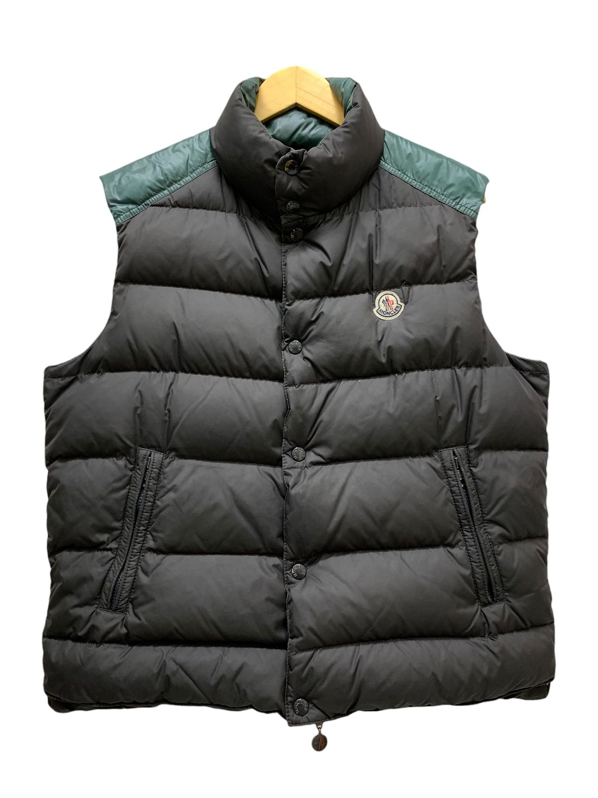 Moncler グリーンダウンベスト MONCLER (モンクレール) ダウンベスト セール 4 グリーン メンズ/036