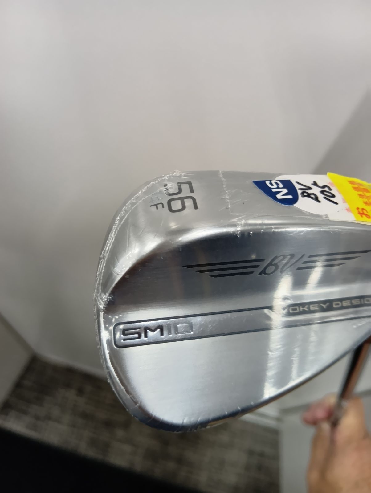 Wg【新品未使用品】タイトリスト VOKEY SM10 56-14（F） ウェッジ メンズ ツアークローム仕上げ BV105 スチールシャフト 日本正規品 2024年モデル (浦安店)