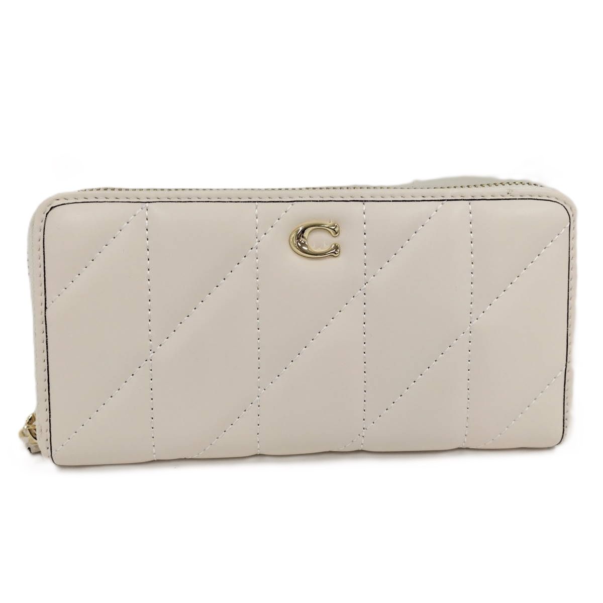 COACH 新作 ラウンドジップ長財布 コーチシグネチャー 長財布 花柄 