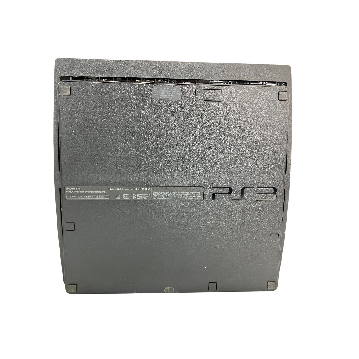  SONY PS 3 PlayStation CECH 2000 A 120 GB チャコール ブラック ソニー プレステ3 本体 プレイステーション3(PS3)
