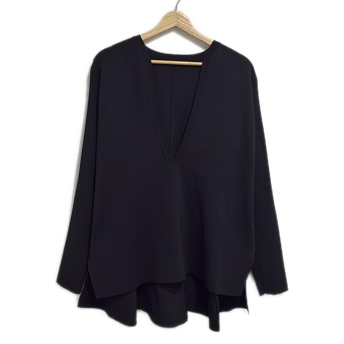 ADORE アドーア 長袖セーター サイズ38 M レディース エアーストレッチニット 531 5170117 黒