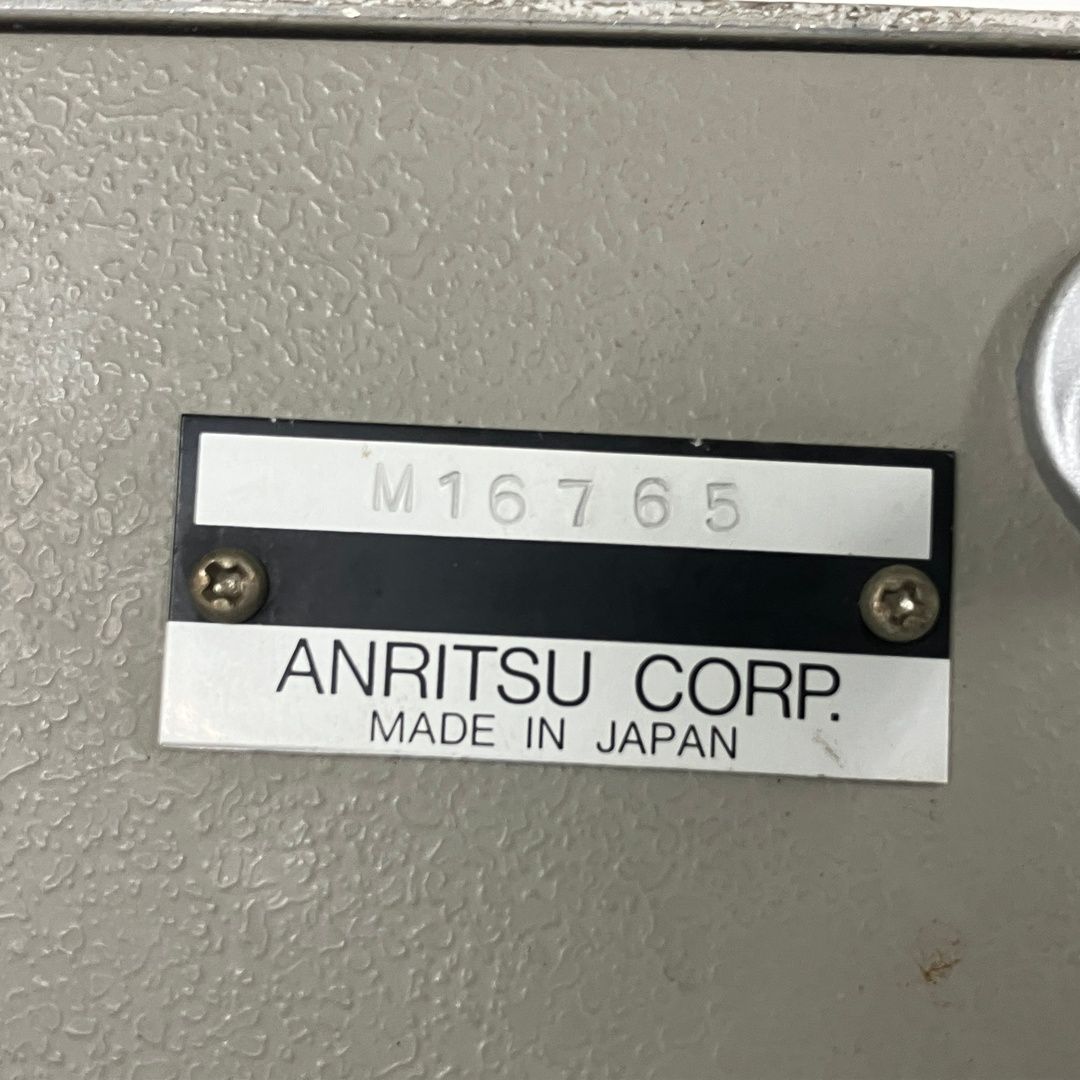  アンリツ MH 648 A 前置増幅器 広帯域アンプ その他 計測 検査