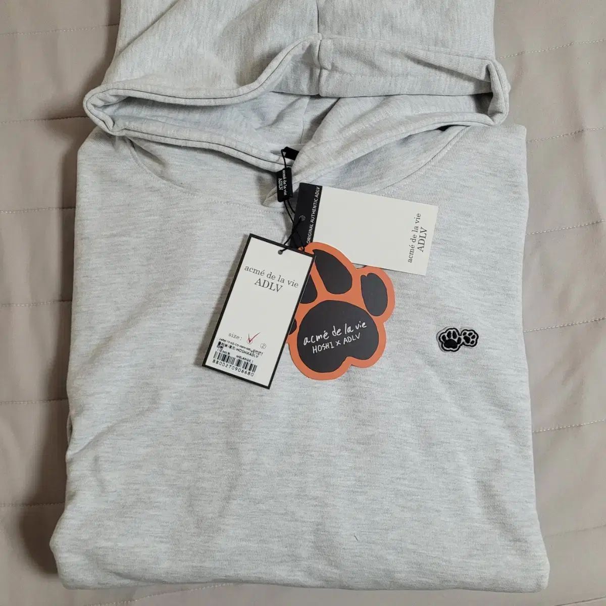 ADLVxHOSHI アクメドラビ コラボ ワッペン フーディー Tシャツ