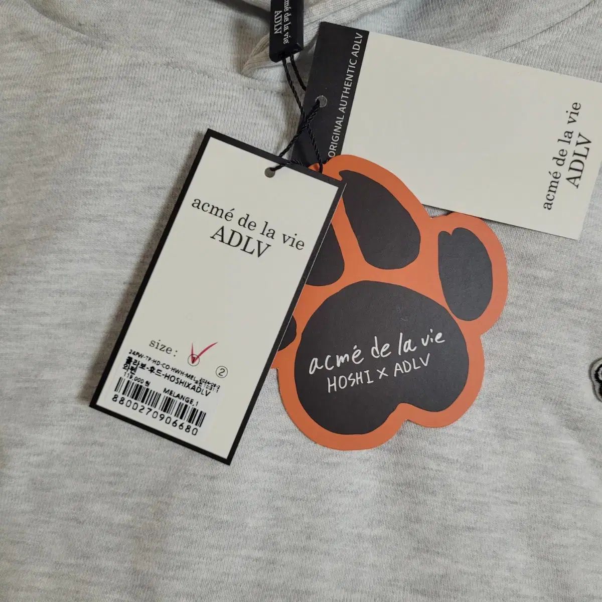 ADLVxHOSHI アクメドラビ コラボ ワッペン フーディー Tシャツ