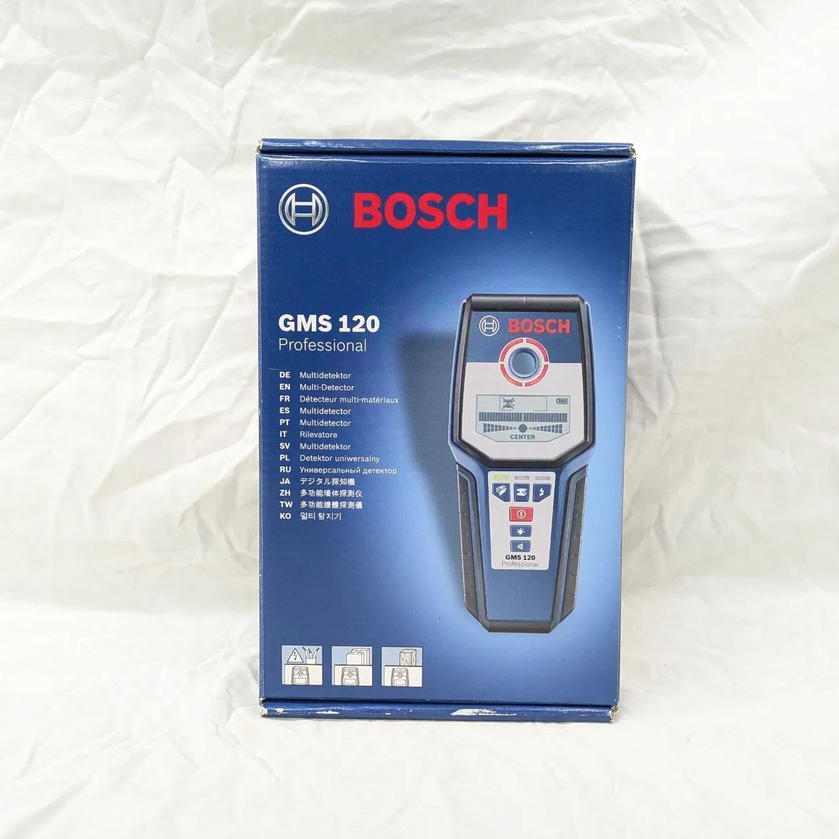 Bosch Professional デジタル探知機 GMS 120 コードレス 下地探し センサー