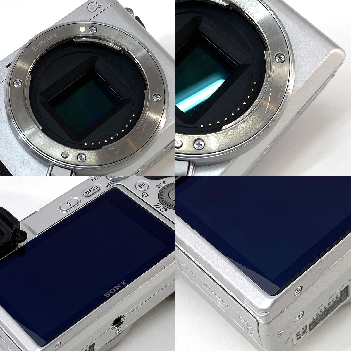 SONY ソニー α6400 ダブルズームレンズキット シルバー ミラーレス一眼