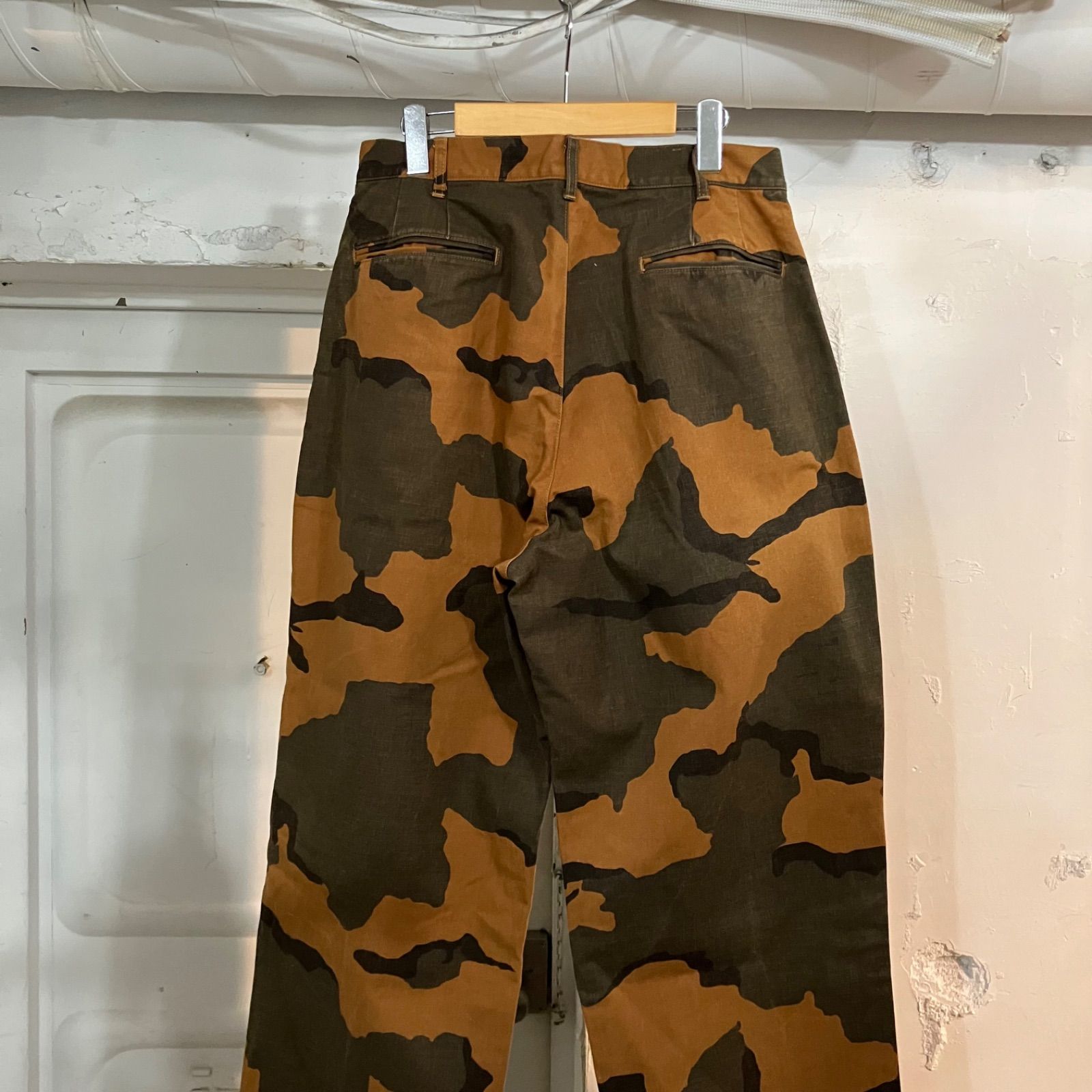 VAINL ARCHIVE MIL-TROUSERS / ヴァイナルアーカイブ カモフラ柄