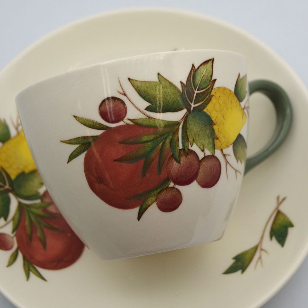 アンティーク トリオ カップ＆ソーサー Wedgwood ウェッジウッド Covent Garden コベントガーデン 1950 1960年 24 a 280 4