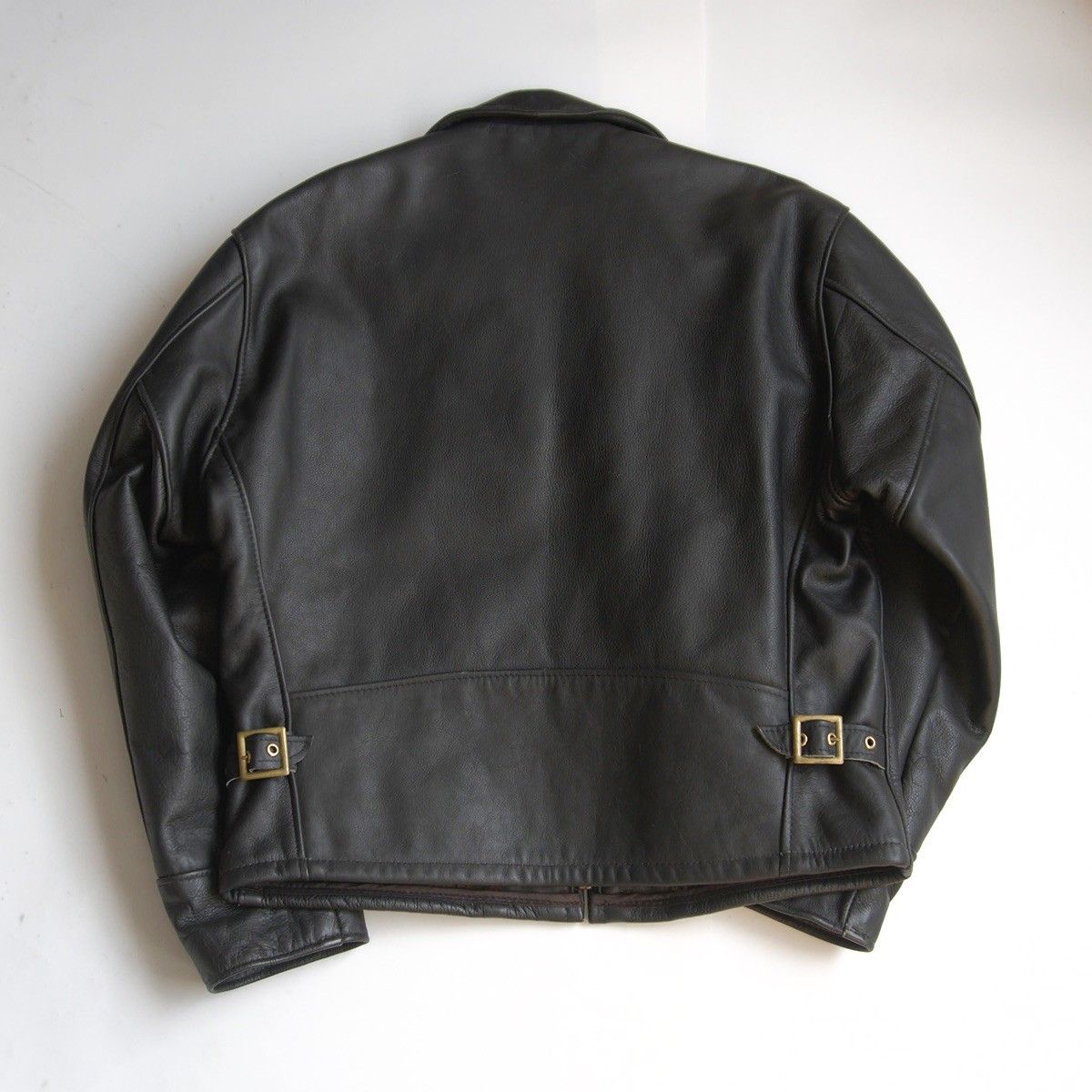 美品/ビッグサイズ】SCHOTT【681/シングルライダースジャケット】42 襟