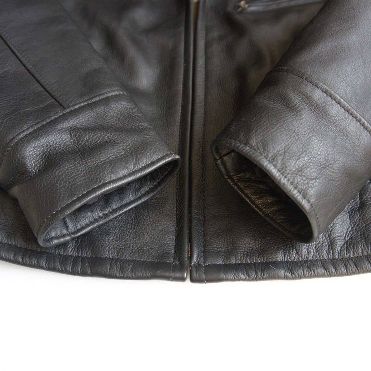 美品/ビッグサイズ】SCHOTT【681/シングルライダースジャケット】42 襟