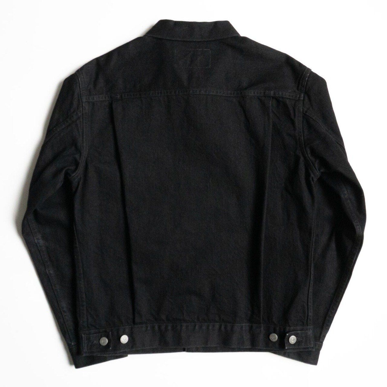 雰囲気抜群】THE FLAT HEAD【2nd type ブラック デニム ジャケット】42