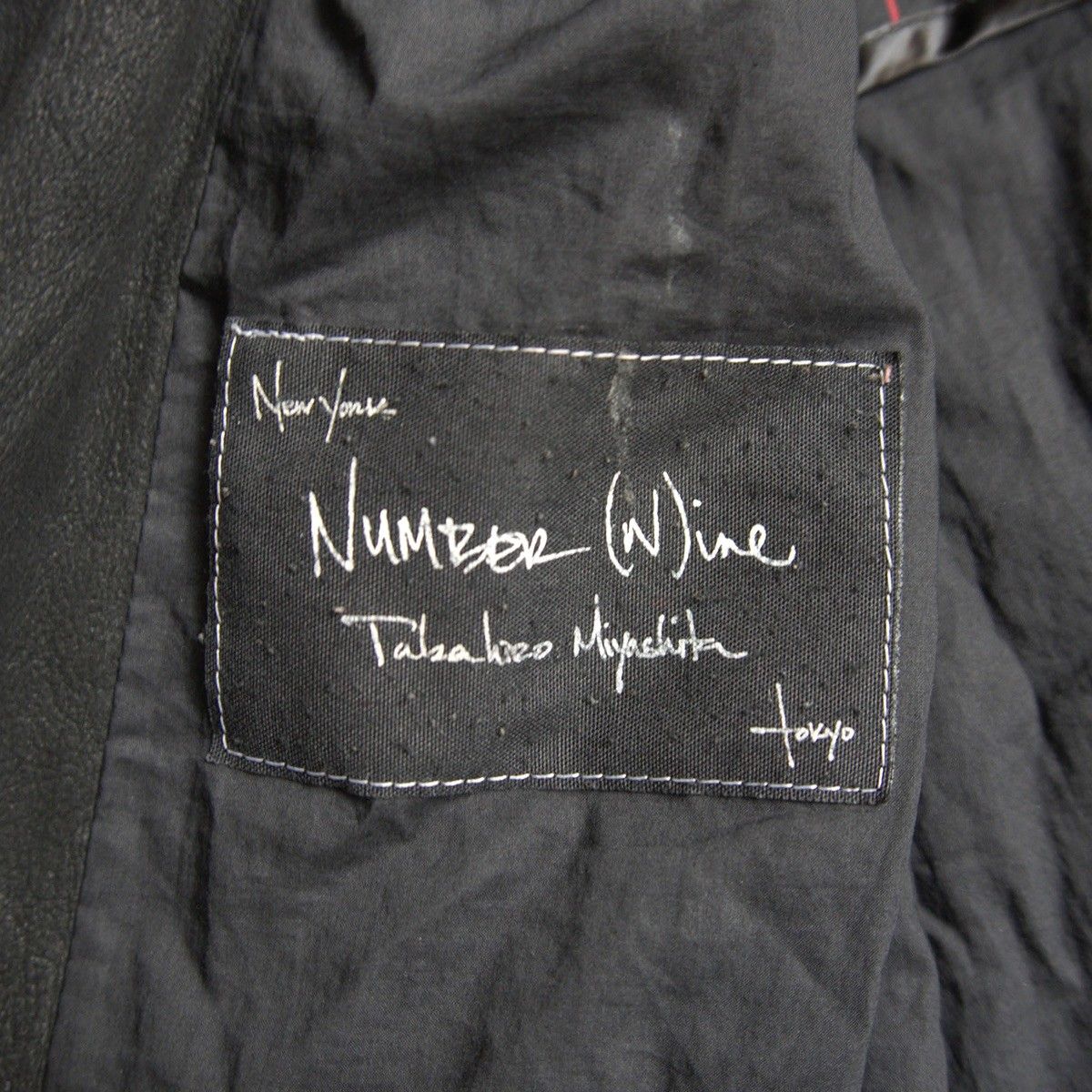 希少/00s】 NUMBER (N)INE 【06SS ガンズ期 SHEEP SUEDE】 2