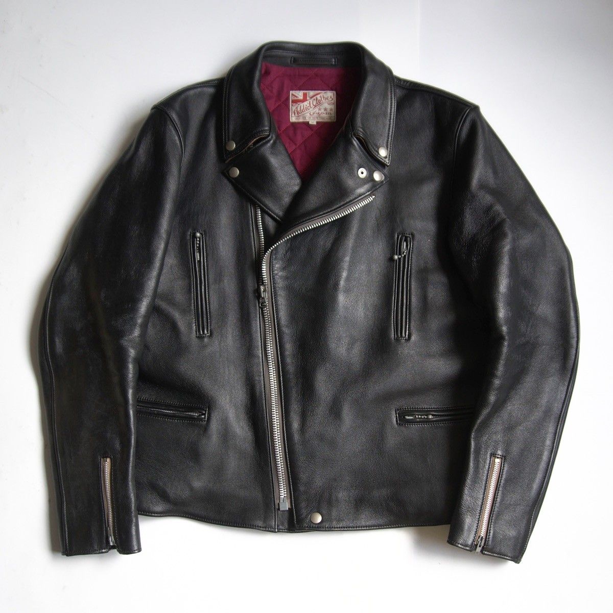 美品/ビッグサイズ】ADDICT CLOTHES【AD-02 DOUBLE RIDERS JACKET