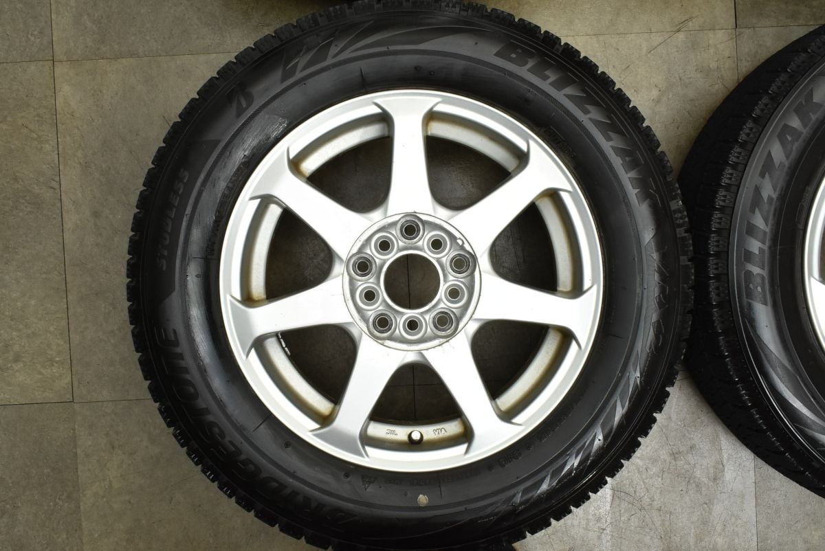 溝有り 社外 15 in 6 J 43 PCD 100 114 3マルチ ブリザックVRX 2 195 65 R プリウス ノア ヴォクシー セレナ ステップワゴン インプレッサ