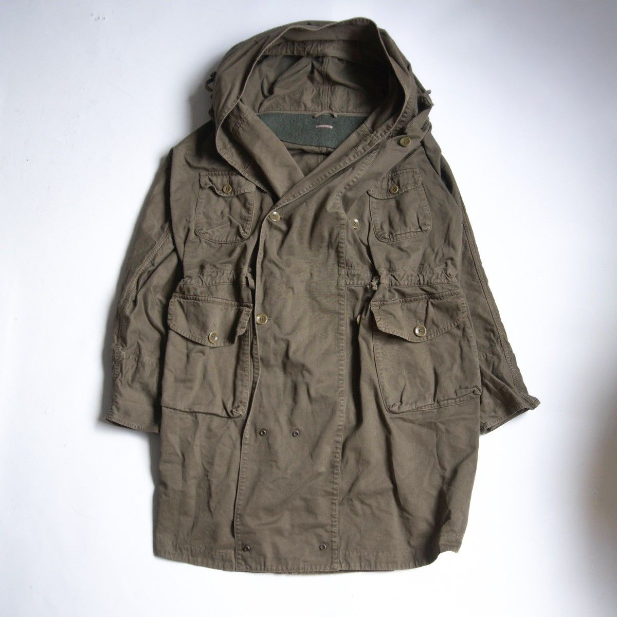 美品】KAPITAL 【リングコート】L カーキ キャピタル ユニセックス 