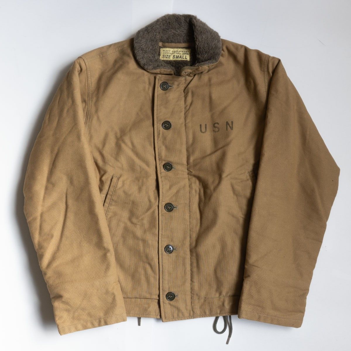 美品】BUZZ RICKSON'S【N-1 デッキジャケット】S ジャケット