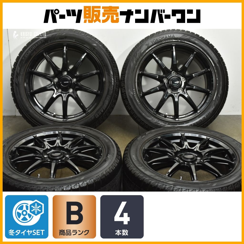 程度良好 Gスピード 17 in 7 J 48 PCD 114 3 アイスガードiG 60 215 50 R レヴォーグ GUインプレッサ リーフ NCロードスター ジェイド