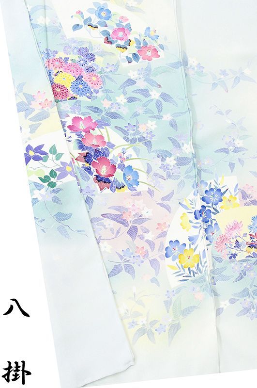 伝統的工芸品本加賀友禅手描技術者巨匠毎田仁郎先生作