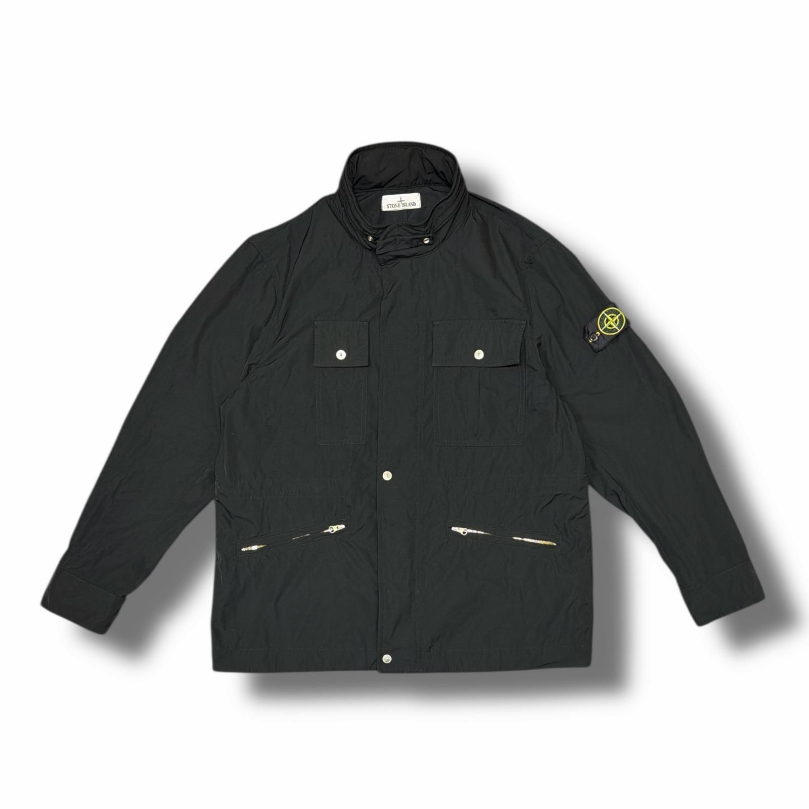 【最終値下】stone  マイクロツイル ジャケットブルゾン XL 国内正規 STONE ISLAND 25SS Micro Twill Field Jacket マイクロツイル