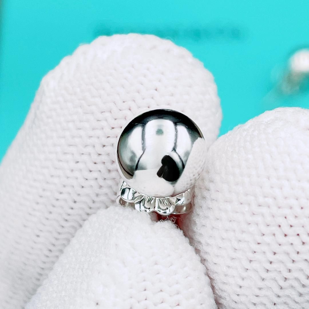 ◇ティファニー◇新品仕上済 Tiffany&Co. ハードウェア ボール ピアス