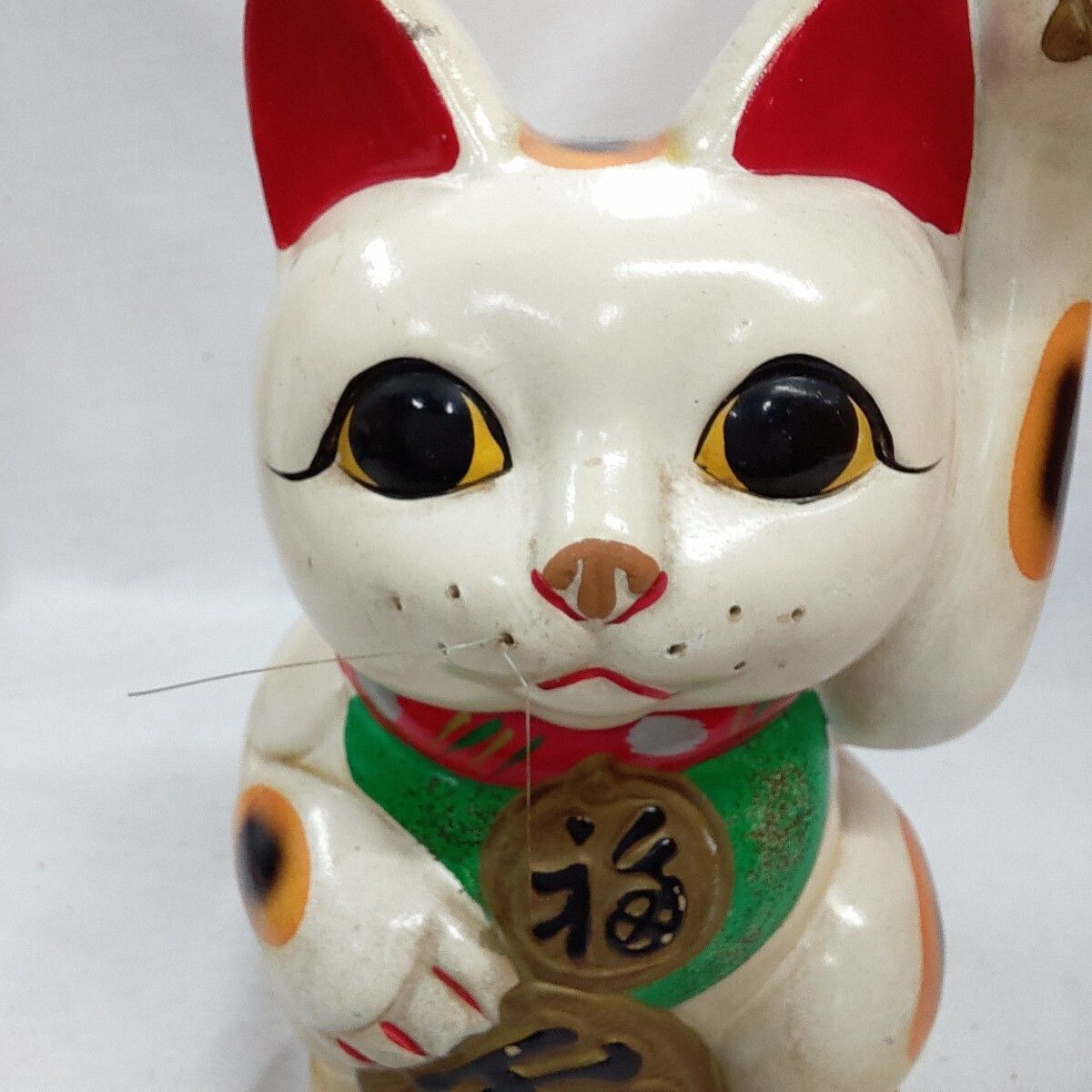 招き猫 貯金箱 縁起物 商売繁盛 千客万来 開運 昭和レトロ まねきねこ