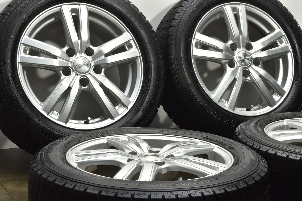 ステップワゴン ヴォクシー などに DUFACT 16 in 6 5 J 40 PCD 114 3 グッドイヤー アイスナビ 7 205 55 R ノア エスクァイア アクセラ