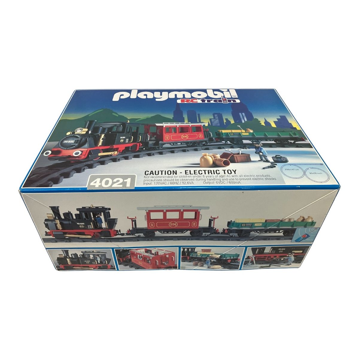 playmobil 4021 プレイモービル RCトレイン 蒸気機関車 線路セット