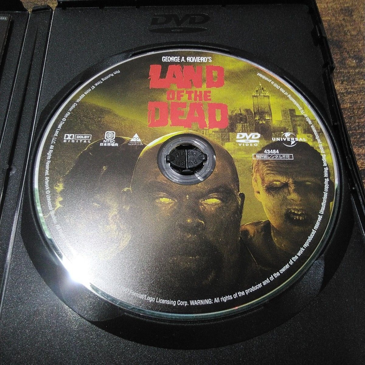 ユニバーサル、ワーナー DVD ホラー 「ランド・オブ・ザ・デッド