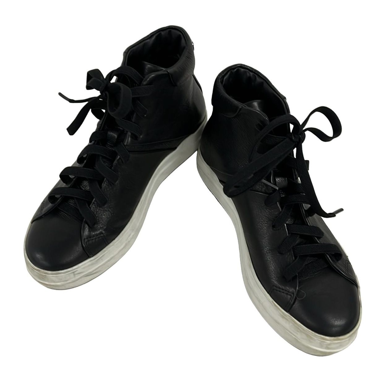 RUCO LINE(ルコライン) スニーカー 35 レディース - 黒 ハイカット