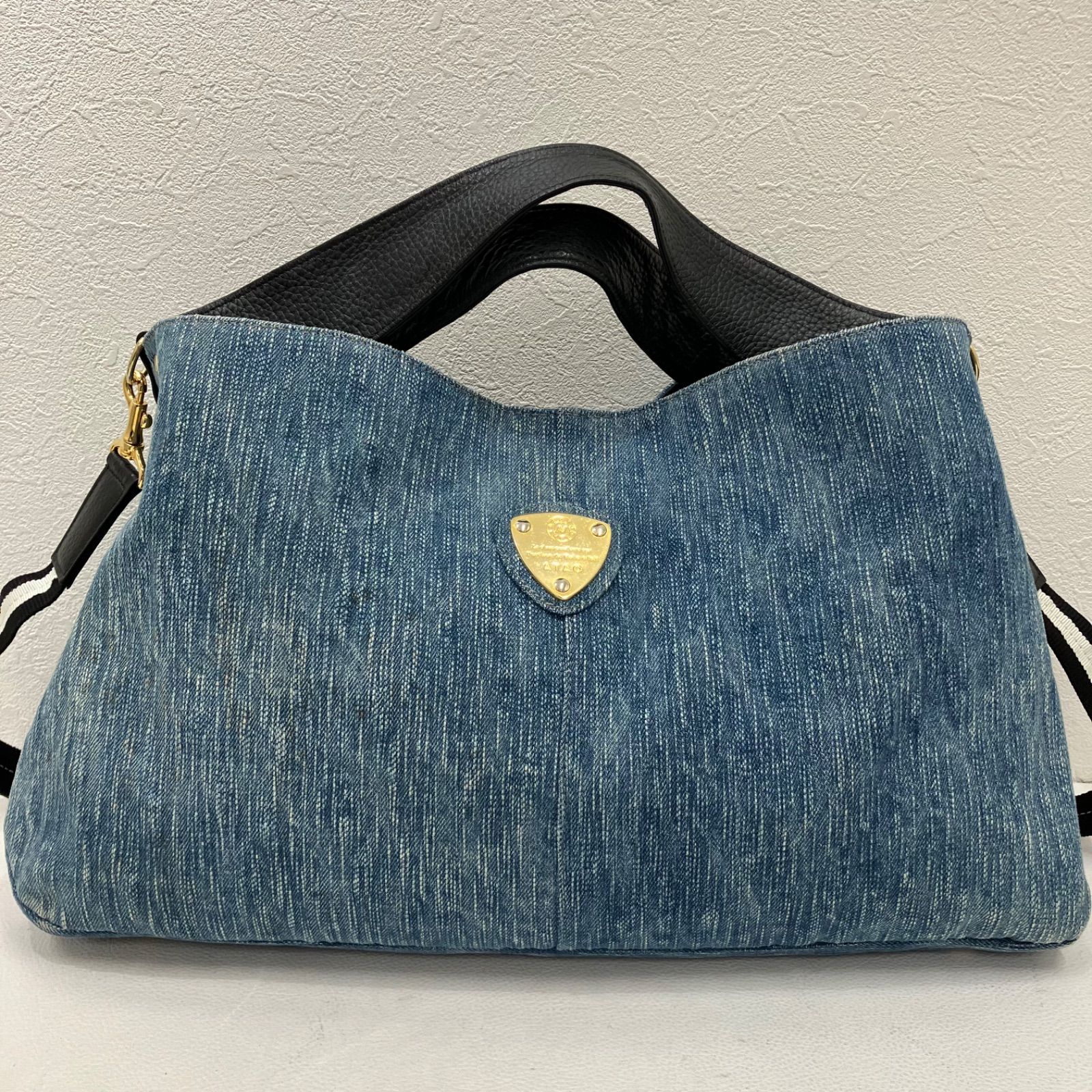 7410 ATAO アタオ エルヴィ 2way ショルダーバッグ ハンドバッグ