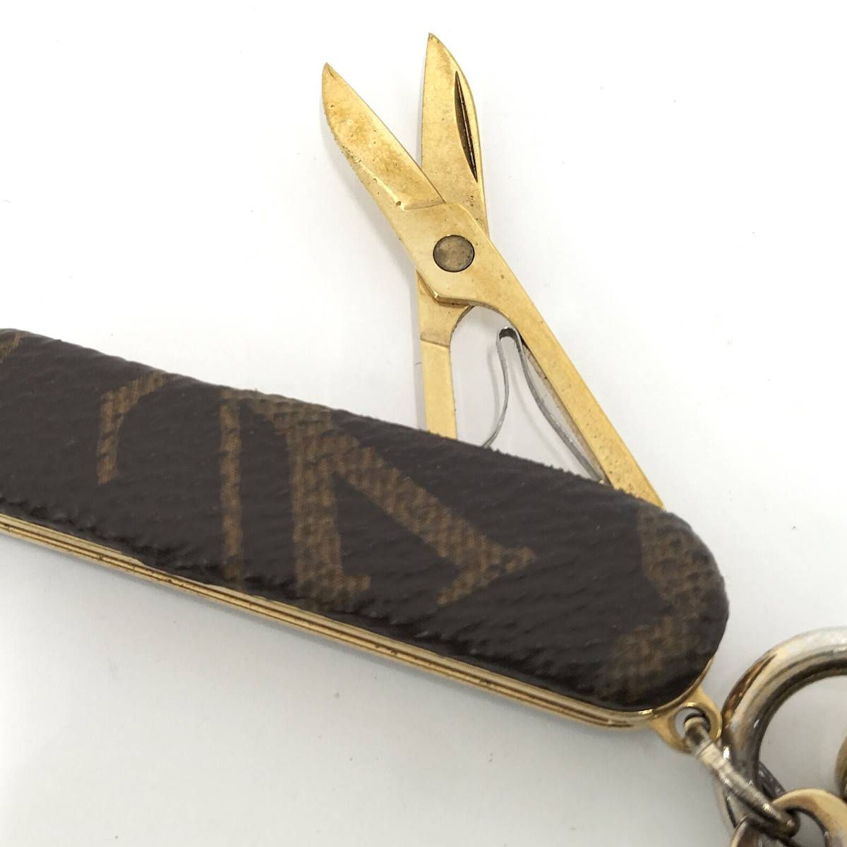 LOUIS VUITTON Supreme コラボ ポケットナイフキーチェーン マルチ