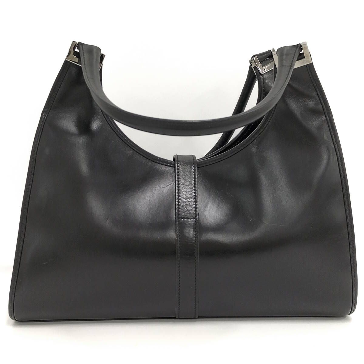 GUCCI ジャッキー ハンドバッグ レザー ブラック 002.1067.2123 - メルカリ