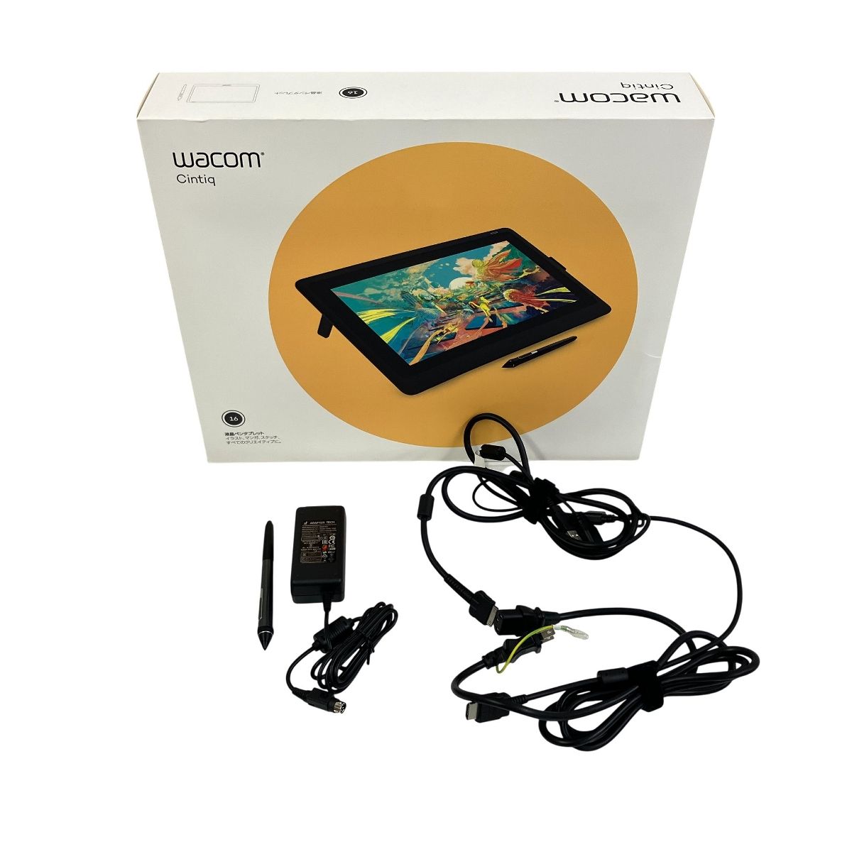 Wacom Cintiq 16 DTK-1660 テーブル付き ワコム ペンタブ 液タブ 中古
